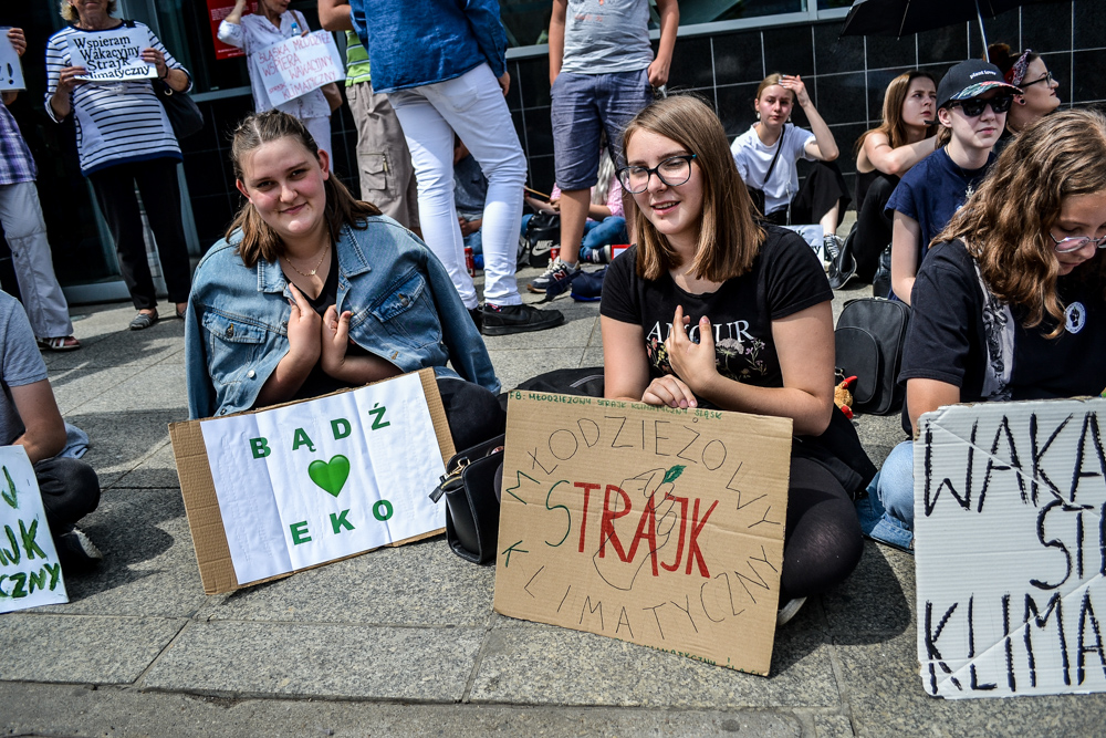 Śląska Młodzież Wspiera Wakacyjny Strajk Klimatyczny 20