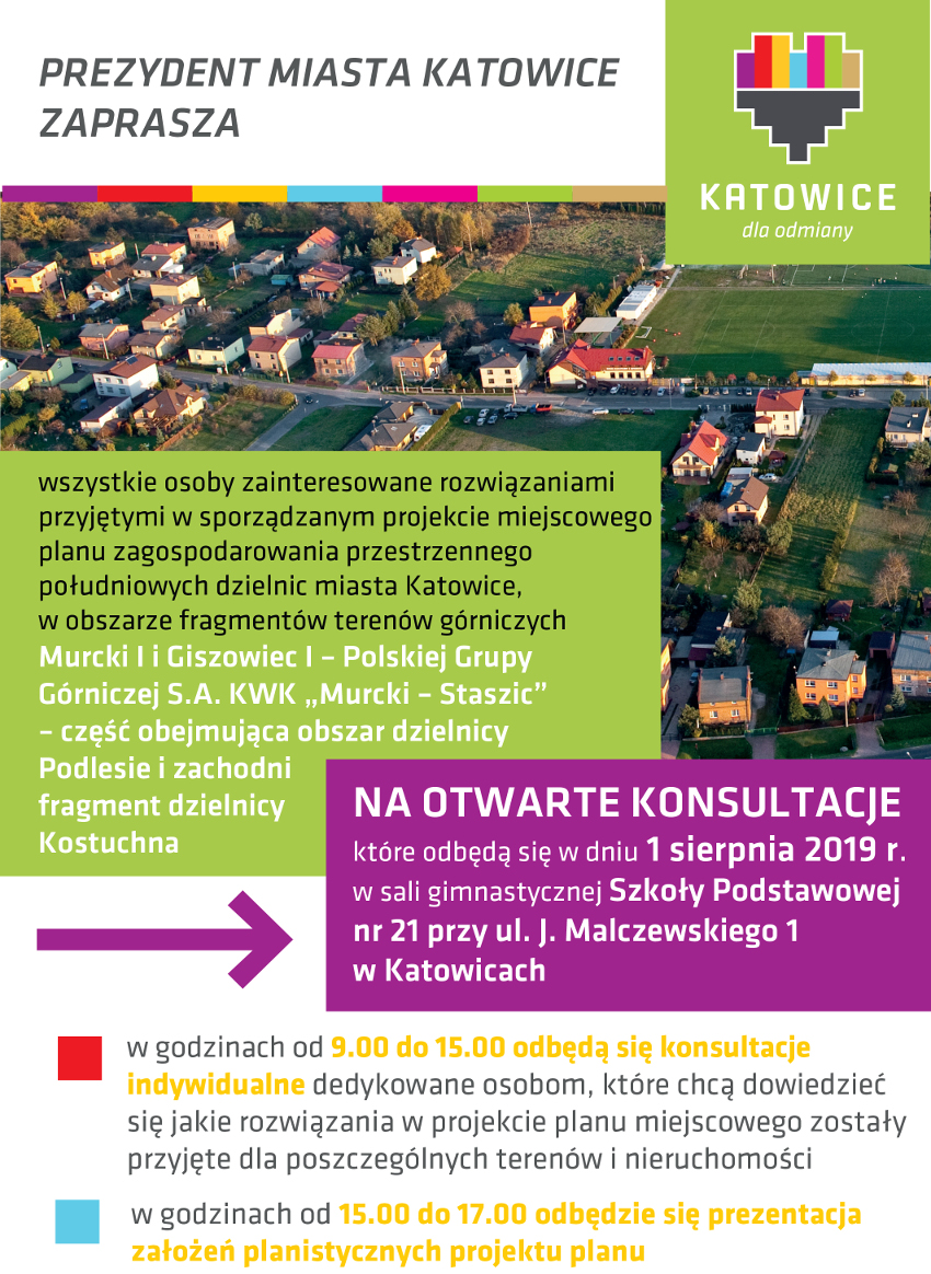 Konsultacje społeczne dot. zagospodarowania południowych dzielnic miasta