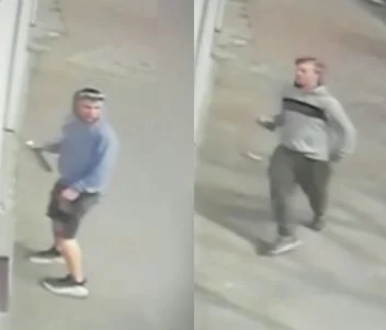 Katowice: Zniszczyli elewację budynku. Nagrała ich kamera monitoringu