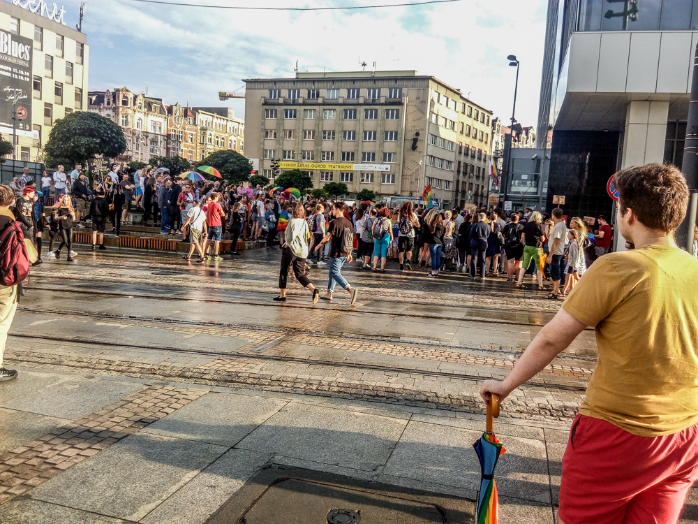 Katowice solidarne z Białymstokiem [ZDJĘCIA]