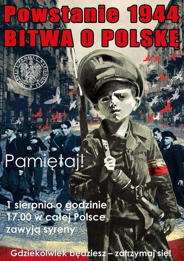75. rocznica wybuchu Powstania Warszawskiego w Katowicach