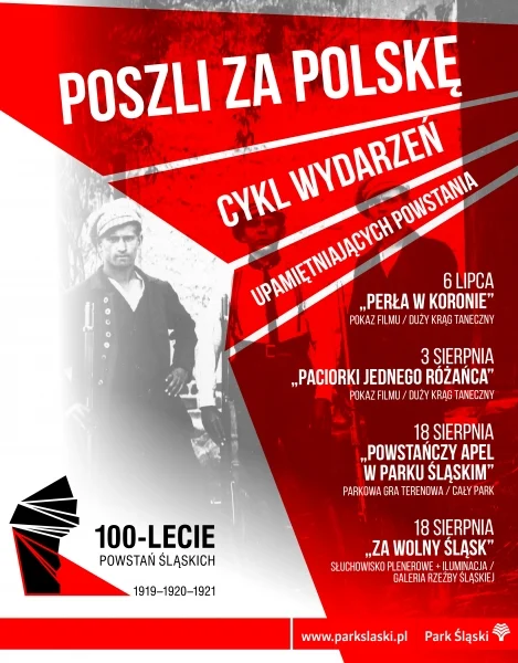 Chorzów: Park Śląski na 100-lecie wybuchu I Powstania Śląskiego