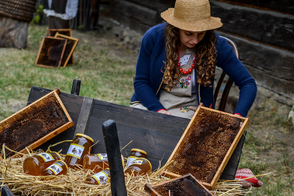 Dzień Miodu w Skansenie - sporo ludzi mimo chłodu [ZDJĘCIA]