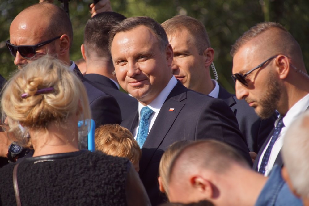 Prezydent RP Andrzej Duda spotkał się w Chorzowie z mieszkańcami