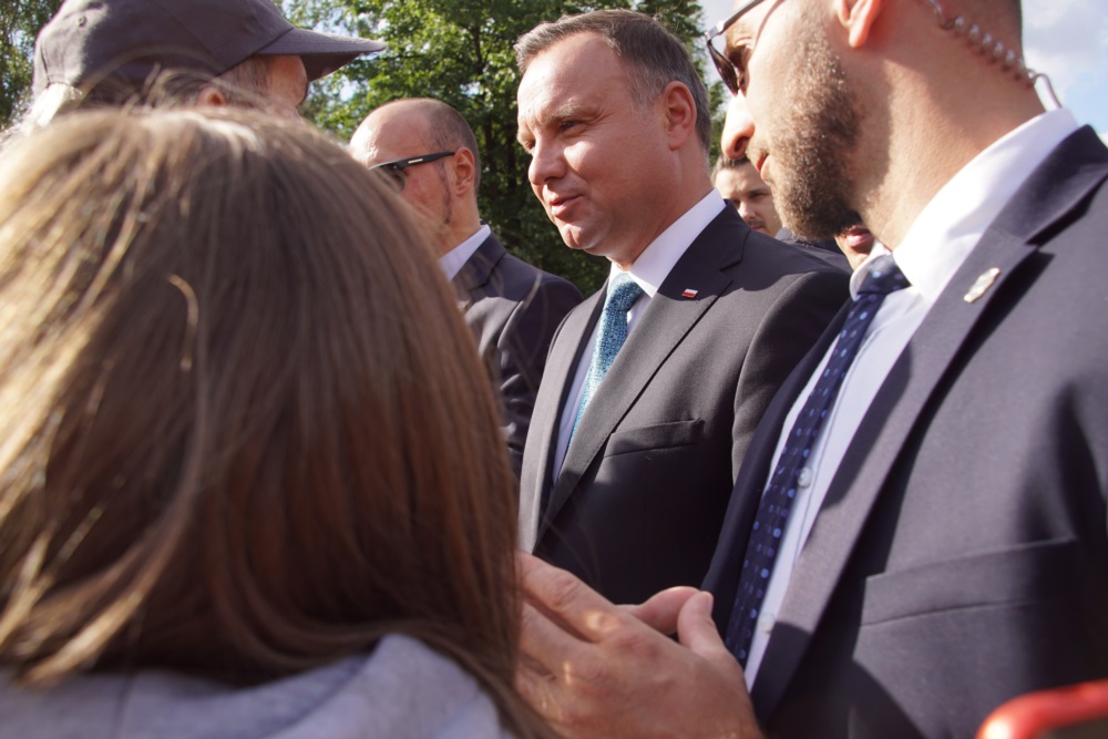 Andrzej Duda w Chorzowie 57