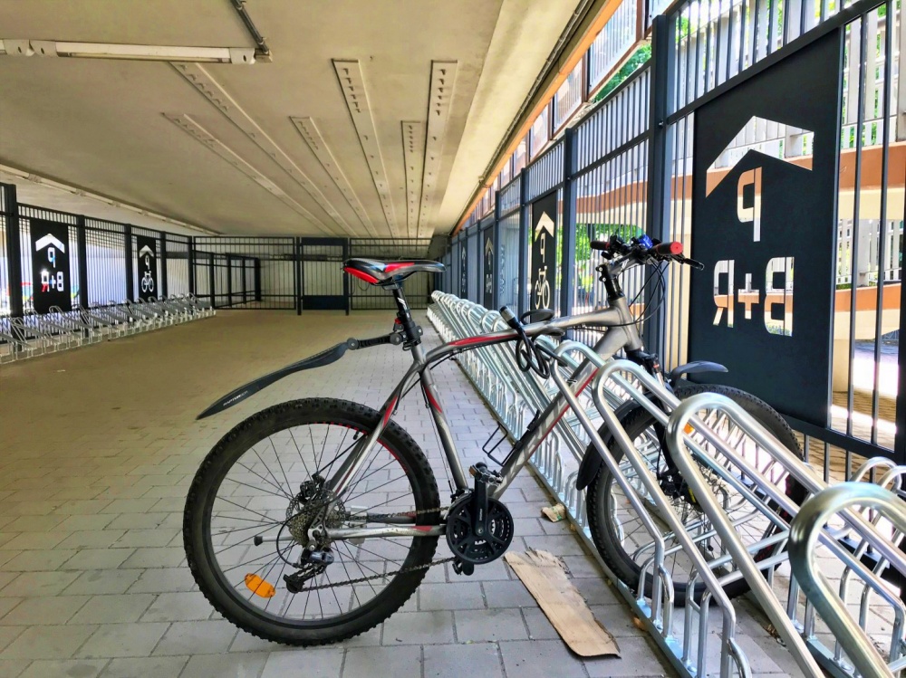 Bike & Ride w Chorzowie. Powstał parking na blisko 100 rowerów