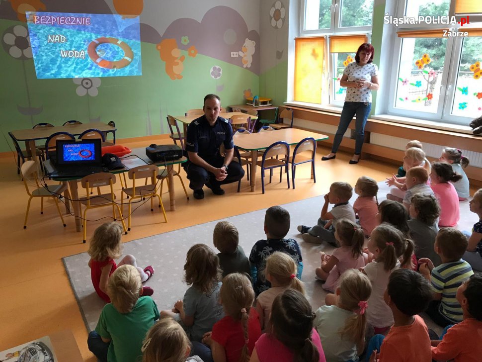 Bezpieczne wakacje w Przedszkolu nr 25 w Zabrzu