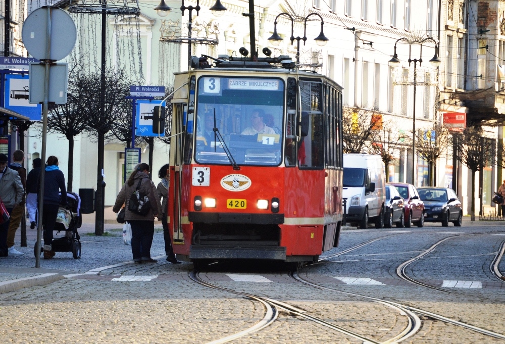 Zabrze: Modernizacja torów tramwajowych w weekend. Nie pojadą 3 i 4