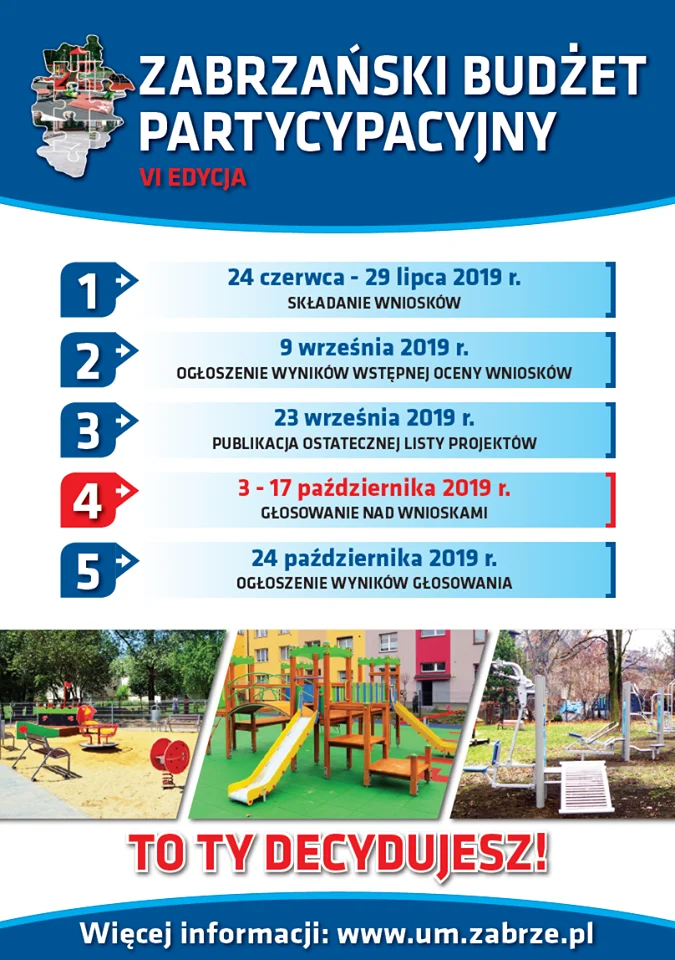 Zabrzański Budżet Partycypacyjny. Nie czekaj - złóż wniosek!