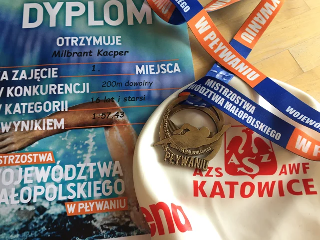 Kacper Milbrant mistrzem województwa małopolskiego