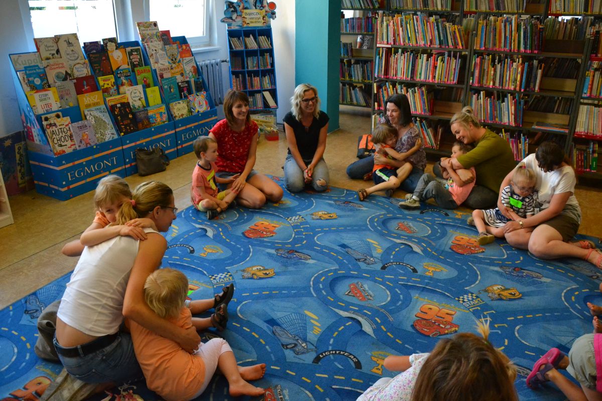 Czytanie pełne wrażeń w żorskiej bibliotece