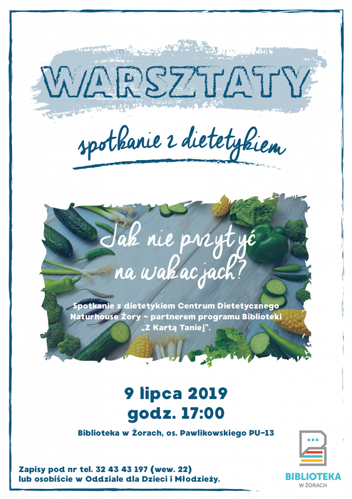 W bibliotece doradzą jak nie przytyć na wakacjach