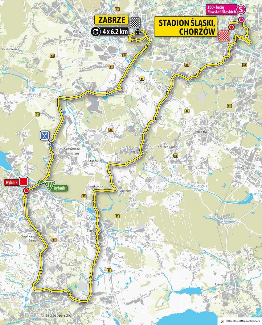 Kolarski peleton Tour de Pologne przejedzie przez Żory!