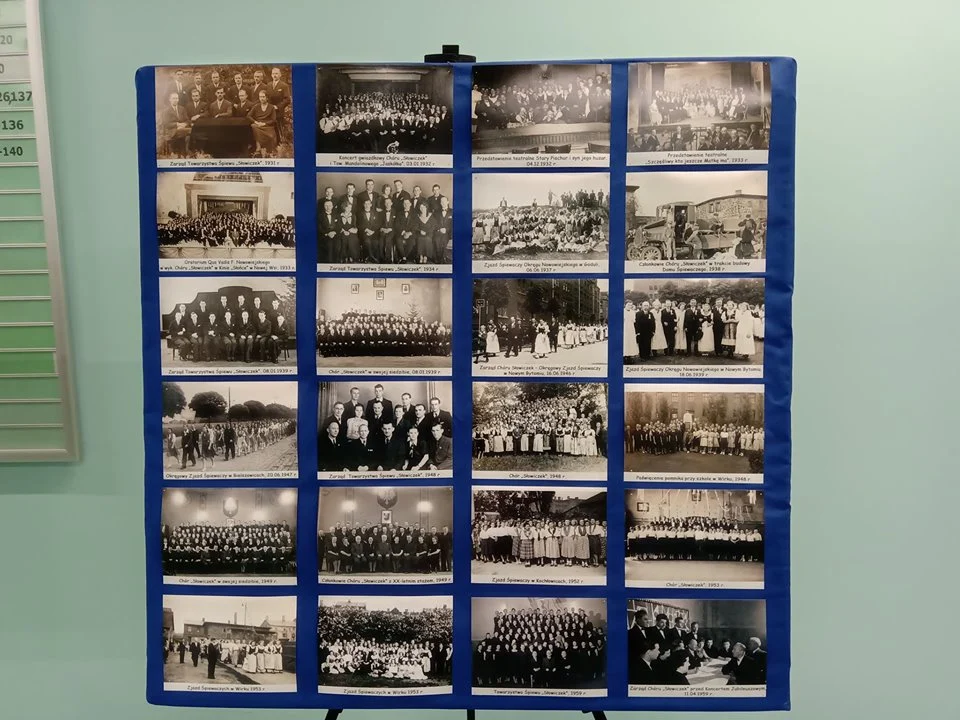 W Urzędzie Miasta można obejrzeć wystawę związaną ze 100-leciem chóru Słowiczek