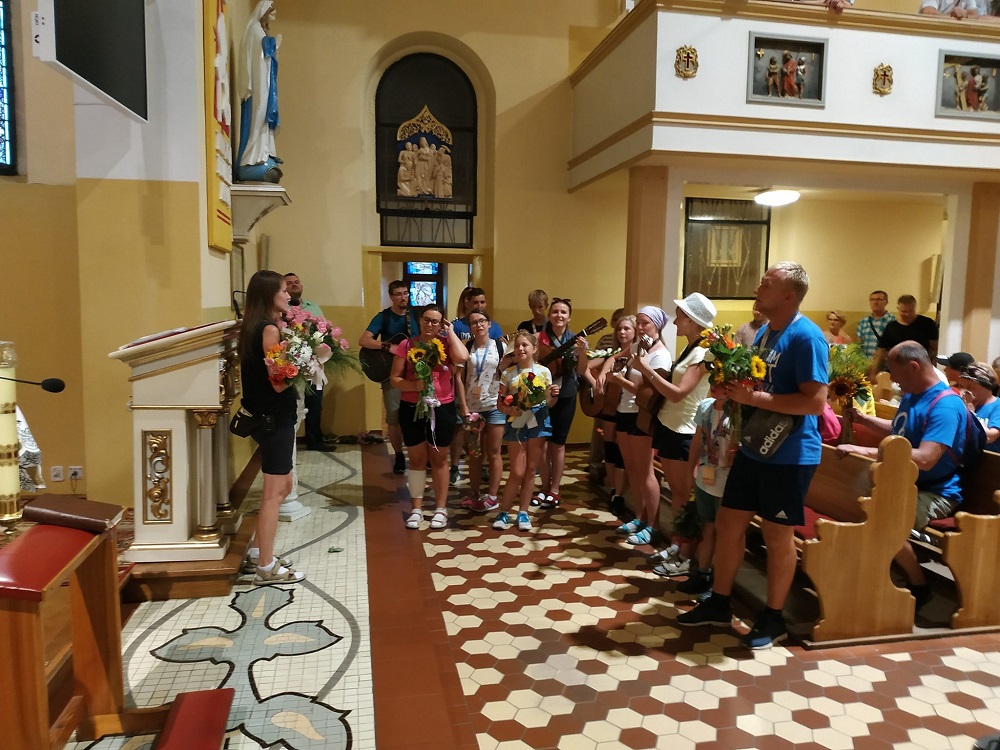 Powrót pielgrzymki z Jasnej Góry 3