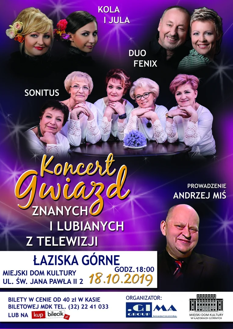 Koncert Gwiazd w Łaziskach Górnych