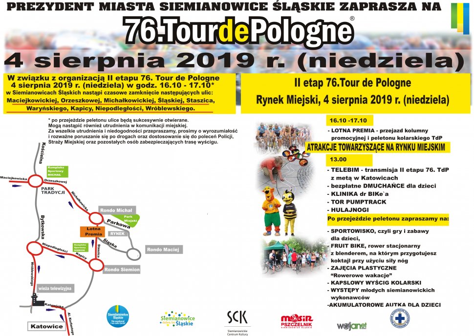 76. Tour de Pologne już w niedzielę! Jakie utrudnienia czekają mieszkańców?