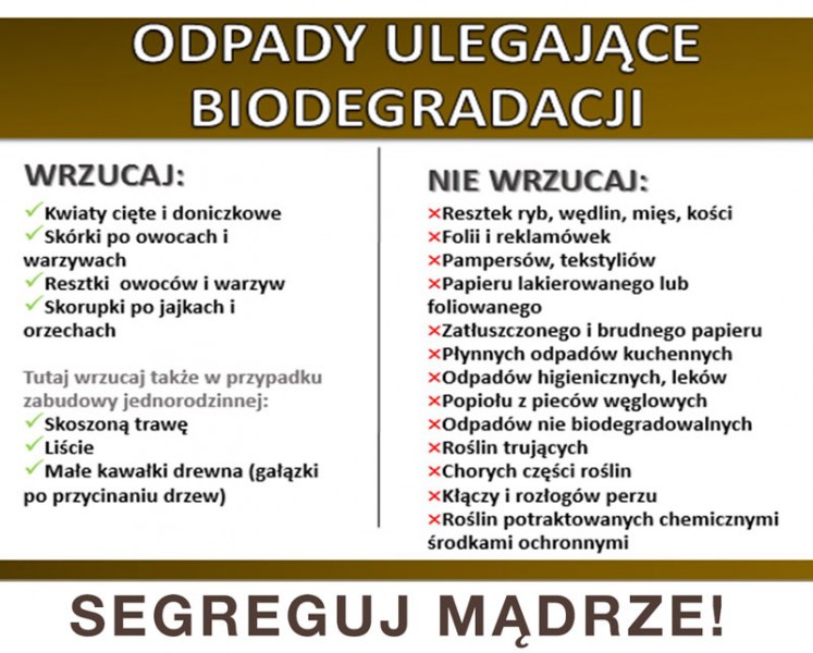 Jak segregować odpady BIO?