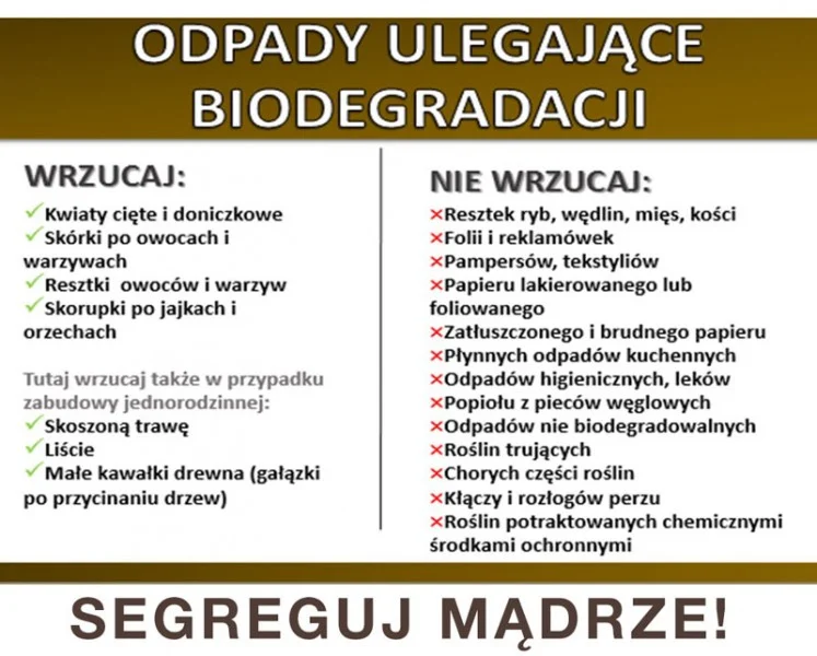 Jak segregować odpady BIO?