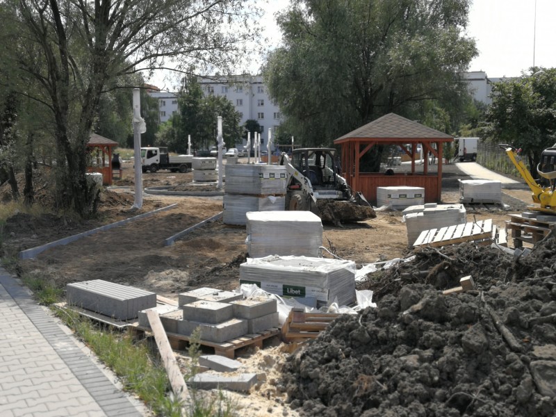 W mieście powstają nowe skwery