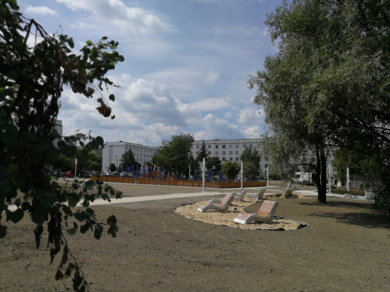 W mieście powstają nowe skwery