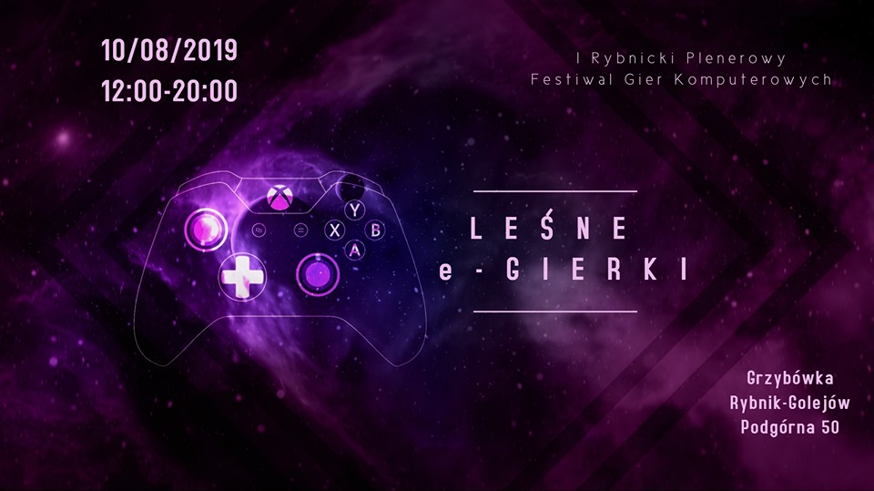 I Rybnicki Plenerowy Festiwal Gier Komputerowych Leśne e-Gierki o Puchar Prezydenta Miasta