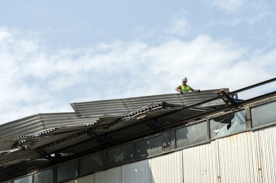 Trwa rozbiórka "Stodoły"