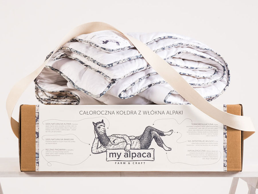 Jedyne w swoim rodzaju kołdry z alpaki!