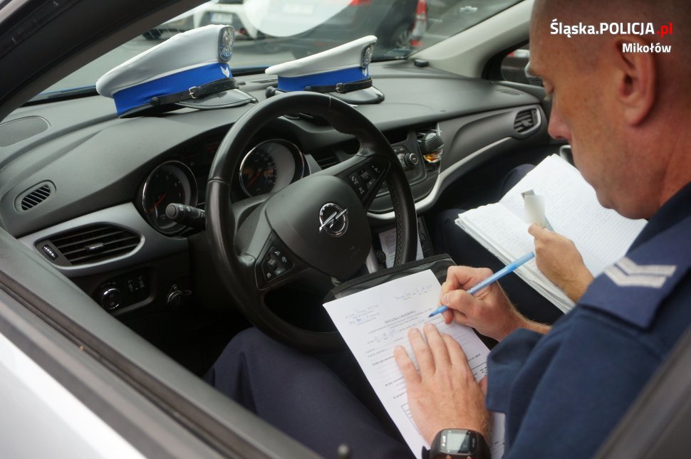 Mikołowska drogówka podsumowała działania "Prędkość"