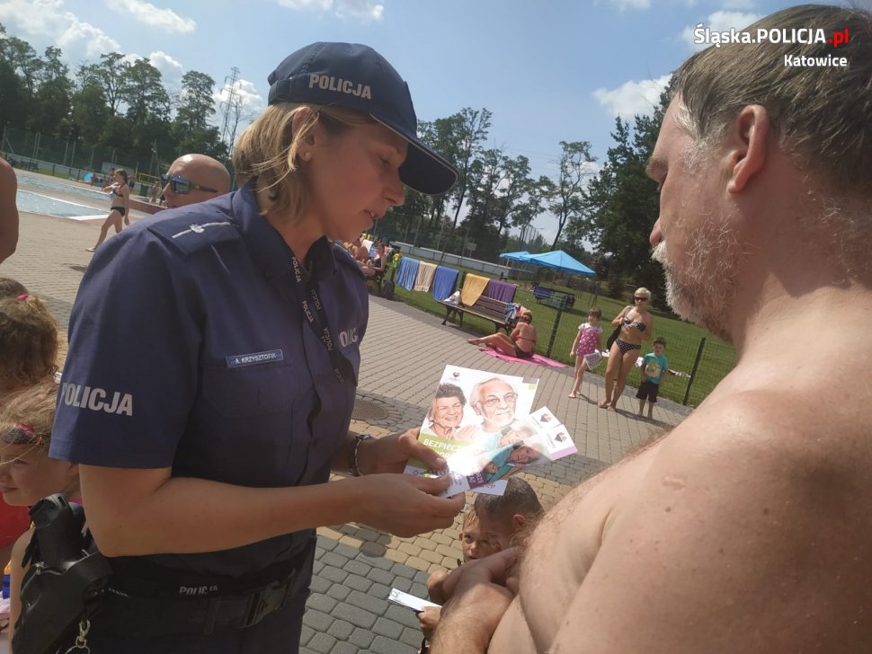 Działania profilaktyczne na kąpielisku "Bugla"