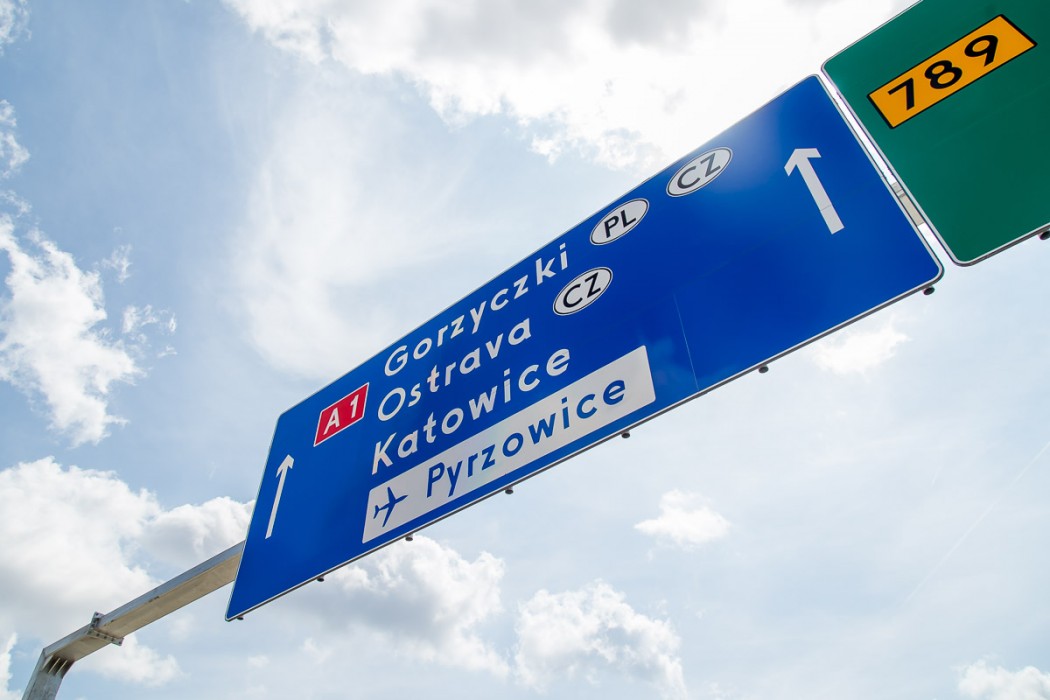 Odcinek autostrady A1 z Pyrzowic do węzła Częstochowa-Południe został oddany do użytku