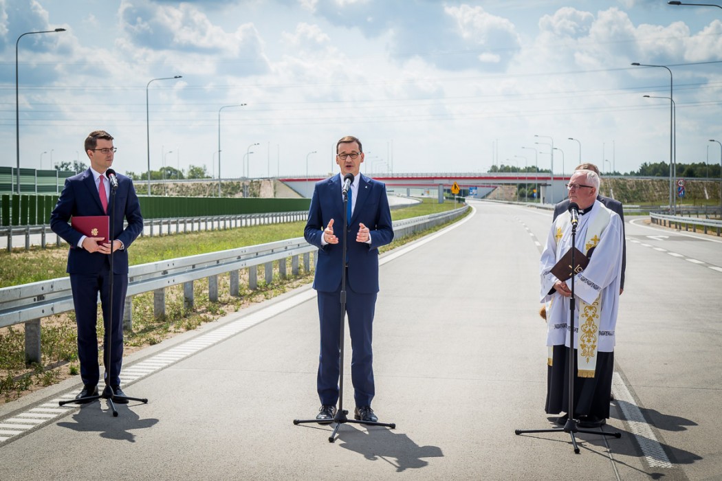 Odcinek autostrady A1 z Pyrzowic do węzła Częstochowa-Południe został oddany do użytku