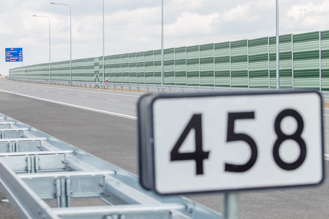 Odcinek autostrady A1 z Pyrzowic do węzła Częstochowa-Południe został oddany do użytku