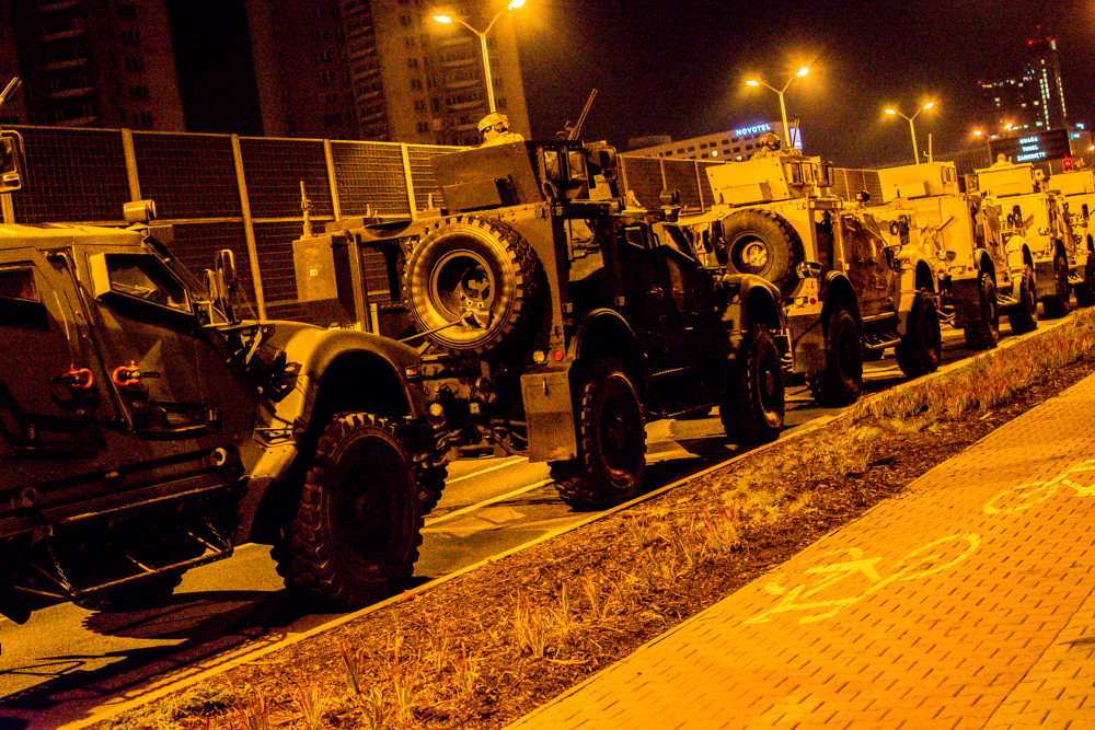 Próbna defilada w Katowicach - hałas i setka pojazdów [ZDJĘCIA]