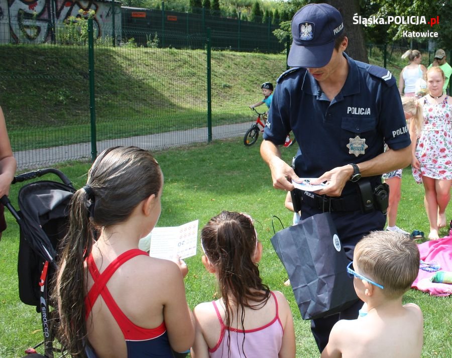 Bezpieczne wakacje na katowickim Załężu