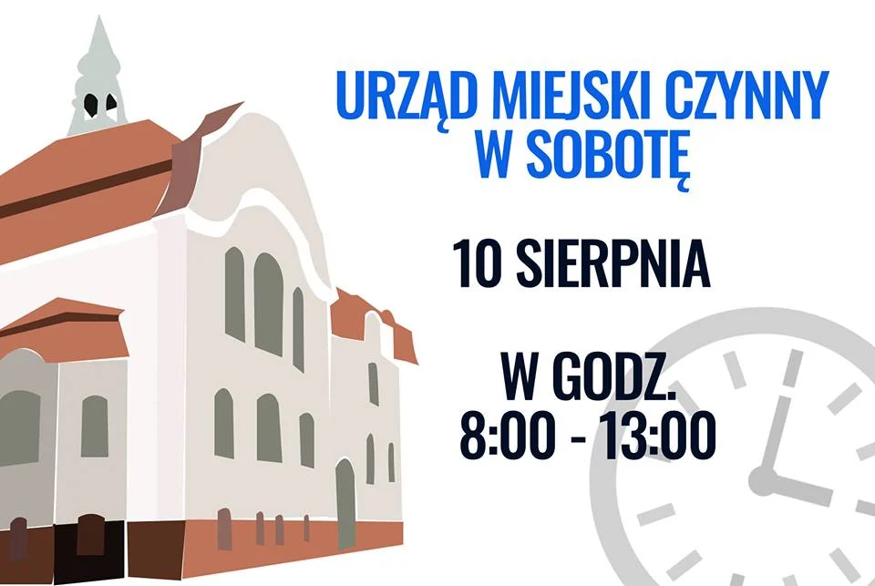 UM w Świętochłowicach będzie nieczynny 16 sierpnia. Urzędnicy będą pracowali jutro - 10.08