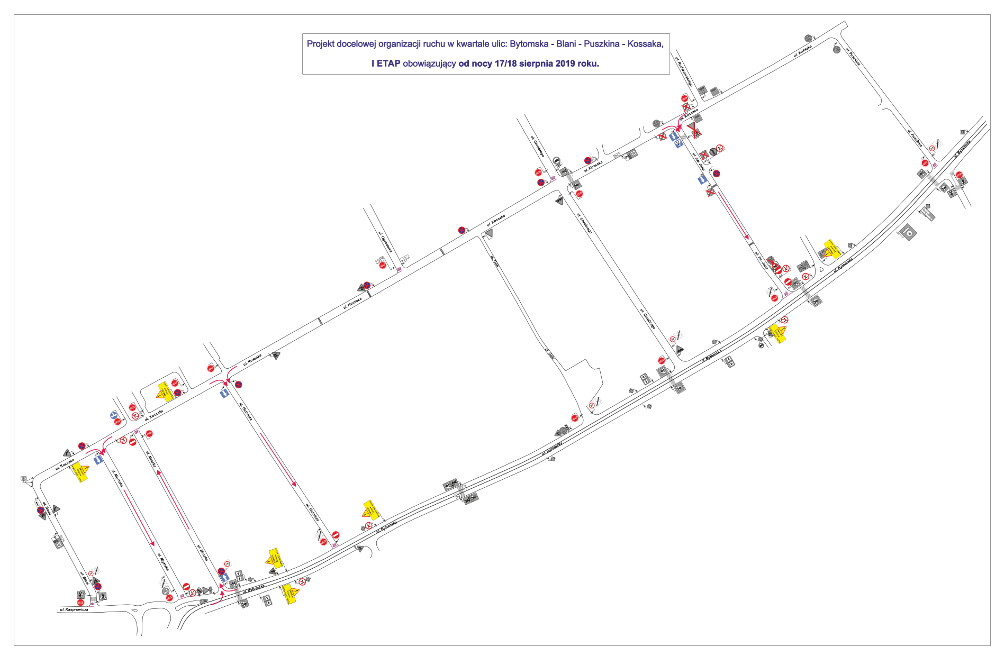 Zabrze: Zmiany w docelowej organizacji ruchu w dzielnicy Biskupice