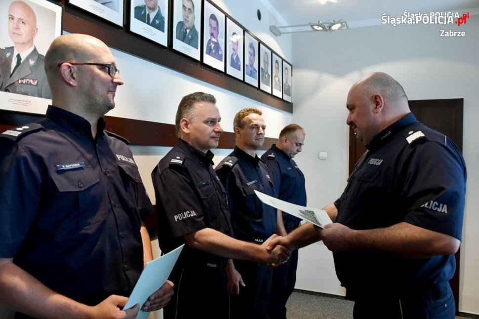 Zmiany na stanowiskach kierowniczych w zabrzańskiej komendzie