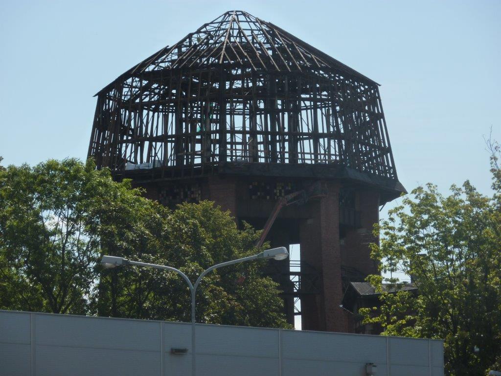 Zabrze: Rewitalizacja wieży ciśnień. Trwa remont. Zobacz zdjęcia!