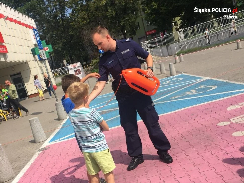 Ostatni tydzień akcji "Bezpieczne wakacje" w Zabrzu