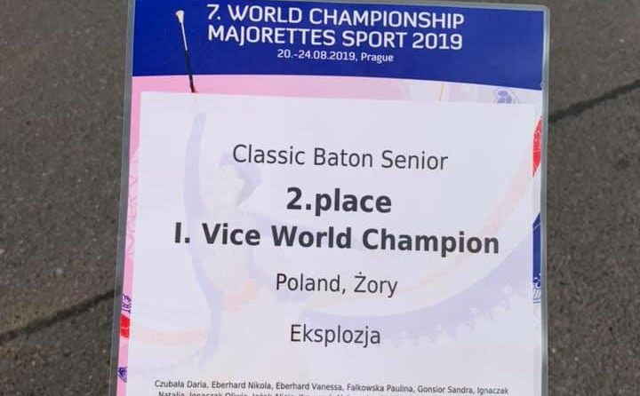 Żorskie mażoretki wywalczyły Wicemistrzostwo Świata!