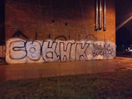 Strażnicy zatrzymali kolejnego graficiarza