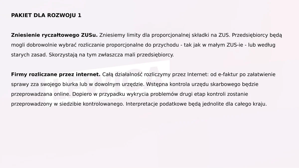 Program wyborczy Lewicy 5