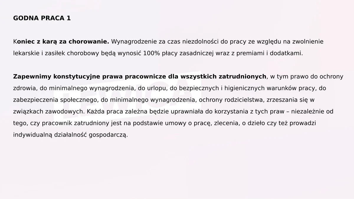 Program wyborczy Lewicy 7
