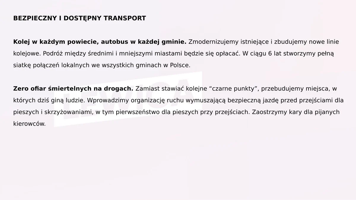 Program wyborczy Lewicy 14