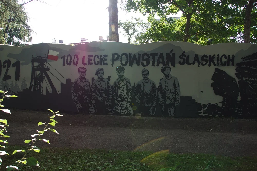 W Rudzie Śląskiej powstał mural na 100-lecie Powstań Śląskich