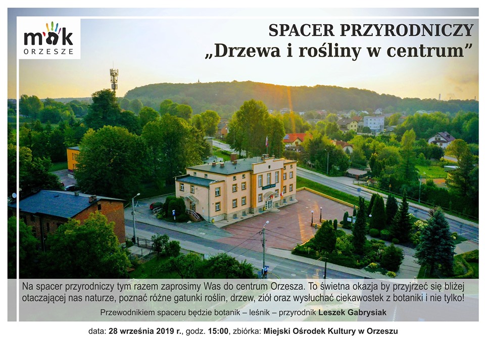 Spacer Przyrodniczy po centrum Orzesza