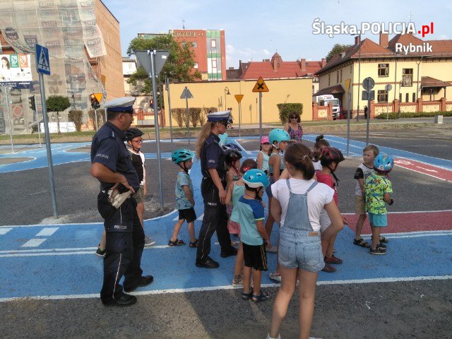 Otwarcie Miasteczka Ruchu Drogowego w Rybniku