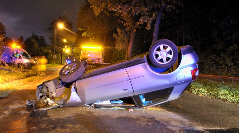 Pijana 41-latka dachowała w Bytomiu. Co jej grozi?