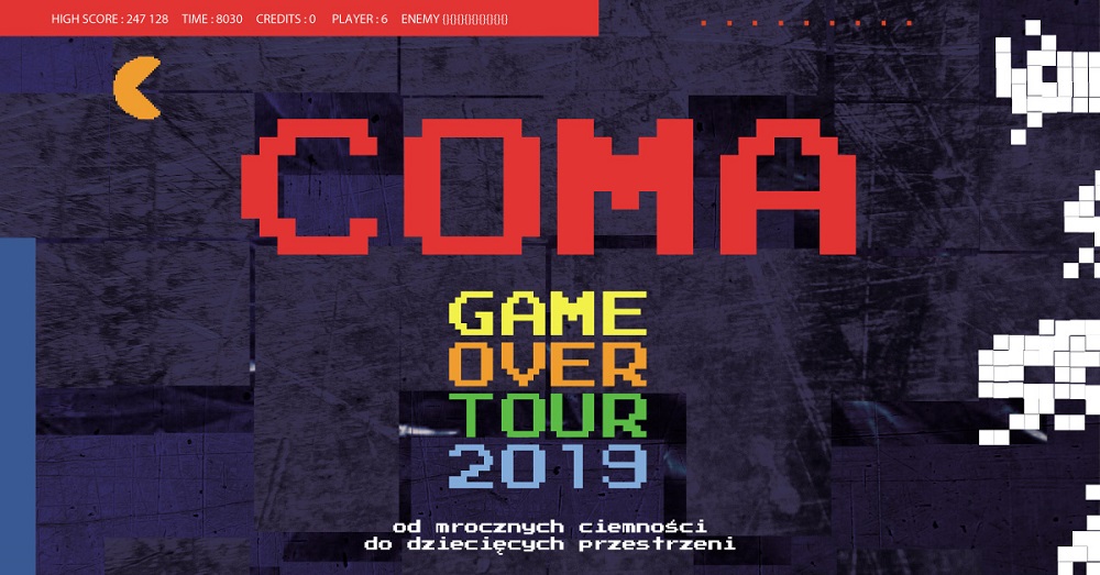 "GAME OVER" - pożegnalna trasa koncertowa zespołu COMA